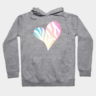 Rainbow Zebra Hoodie